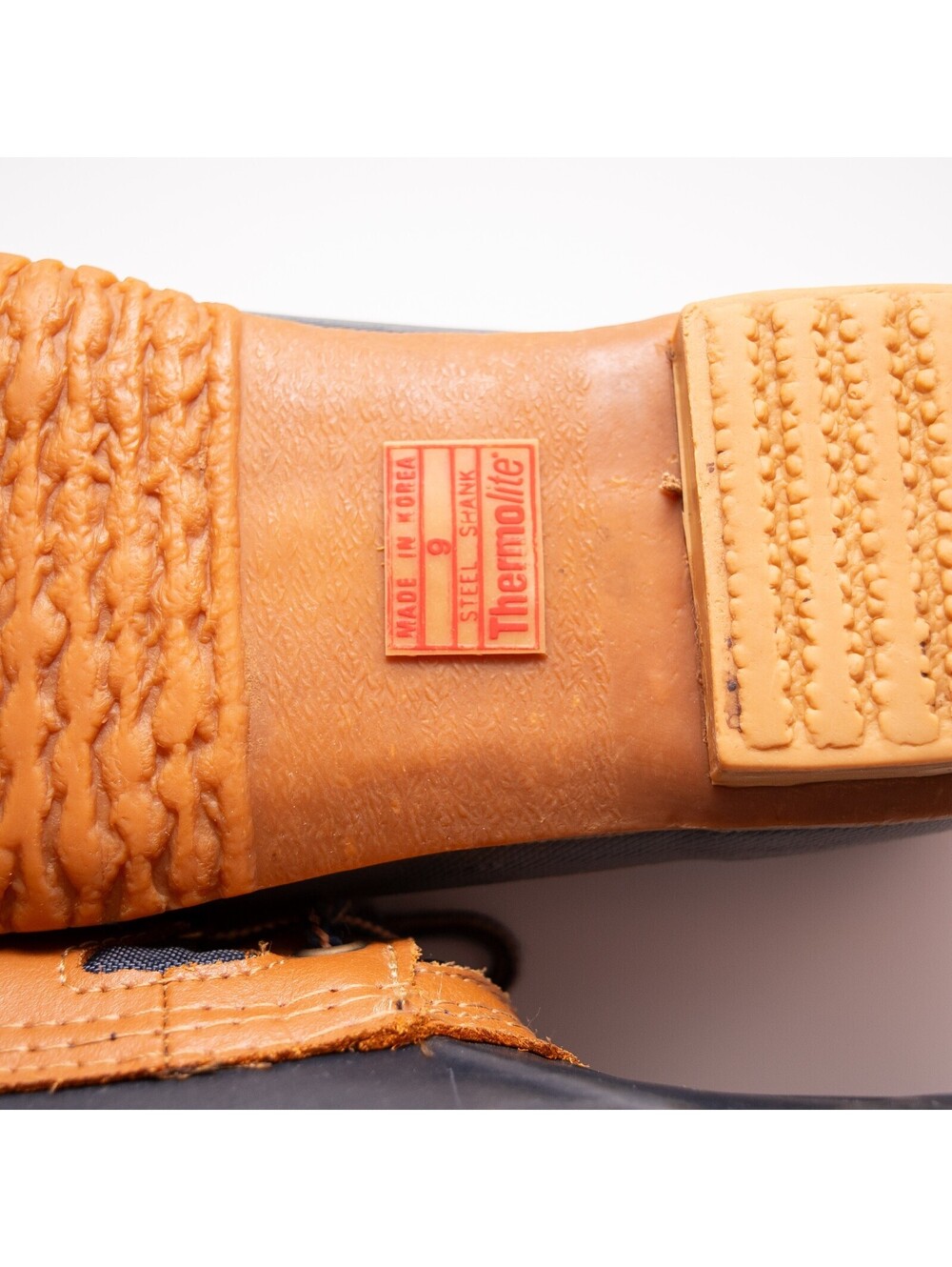Sporto Duck Boots Leather Rubber Waterproof 90s Vintage Preppy Womens 9 - Picture 7 of 7